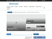 Tablet Screenshot of mensajerodiocesano.com